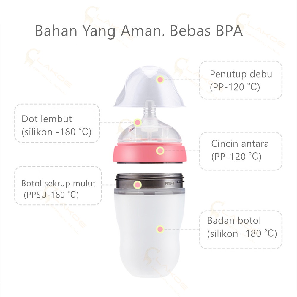 Lakhu botol bayi PIKO BELLO botol susu bayi piko bello botol bayi