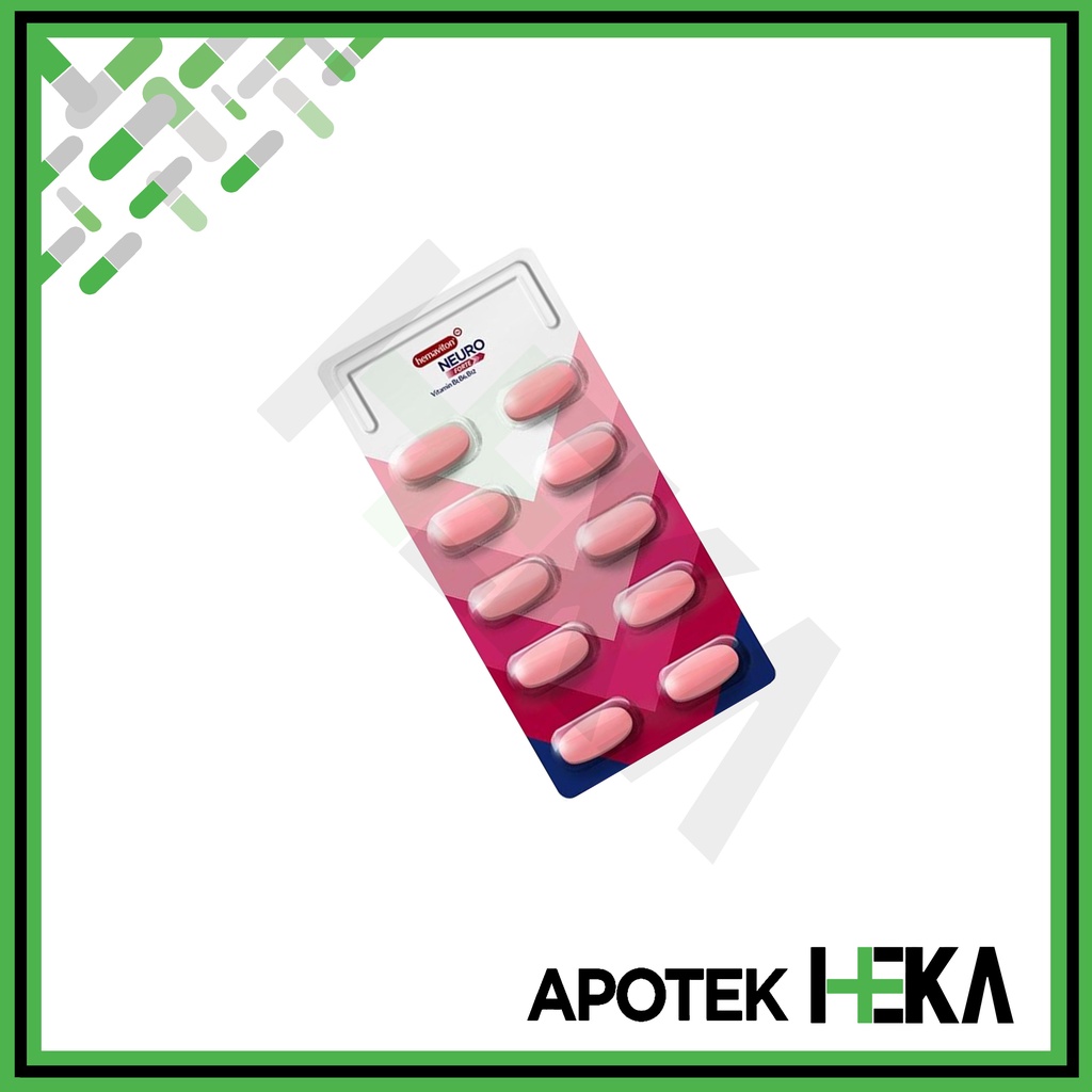 Hemaviton Neuro Forte Strip isi 10 Tablet - Kesehatan Saraf (SEMARANG)