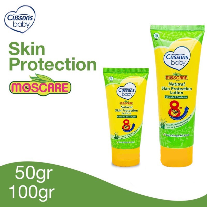 Cussons Baby MOSCARE Cream ANTI NYAMUK Mosquito 50 &amp; 100 g Arjuna kosmetik