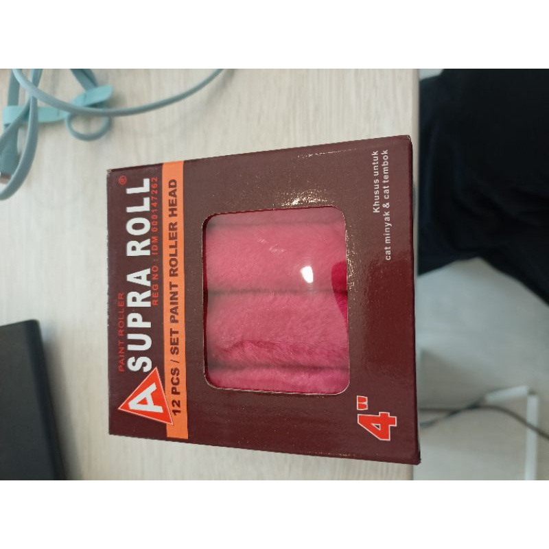 Refill roll kuas cat minyak/bulu roll kuas cat minyak Supra roll/1pcs