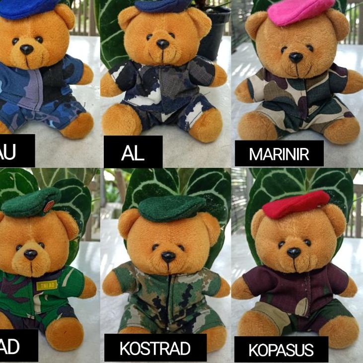 Hot Sale -  BONEKA PROFESI TENTARA/BONEKA TNI AD/AL/AU DAN PERSIT/PIA/JALASENASTRI BONEKA TENTARA MU