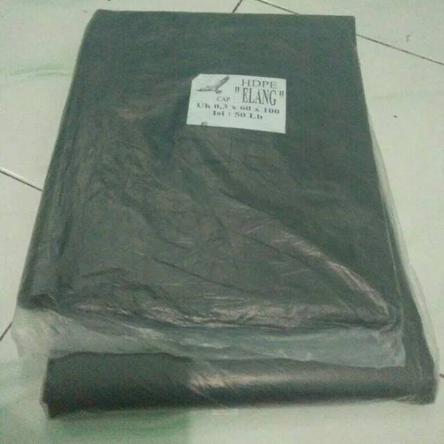 Plastik sampah hitam 60 x 100