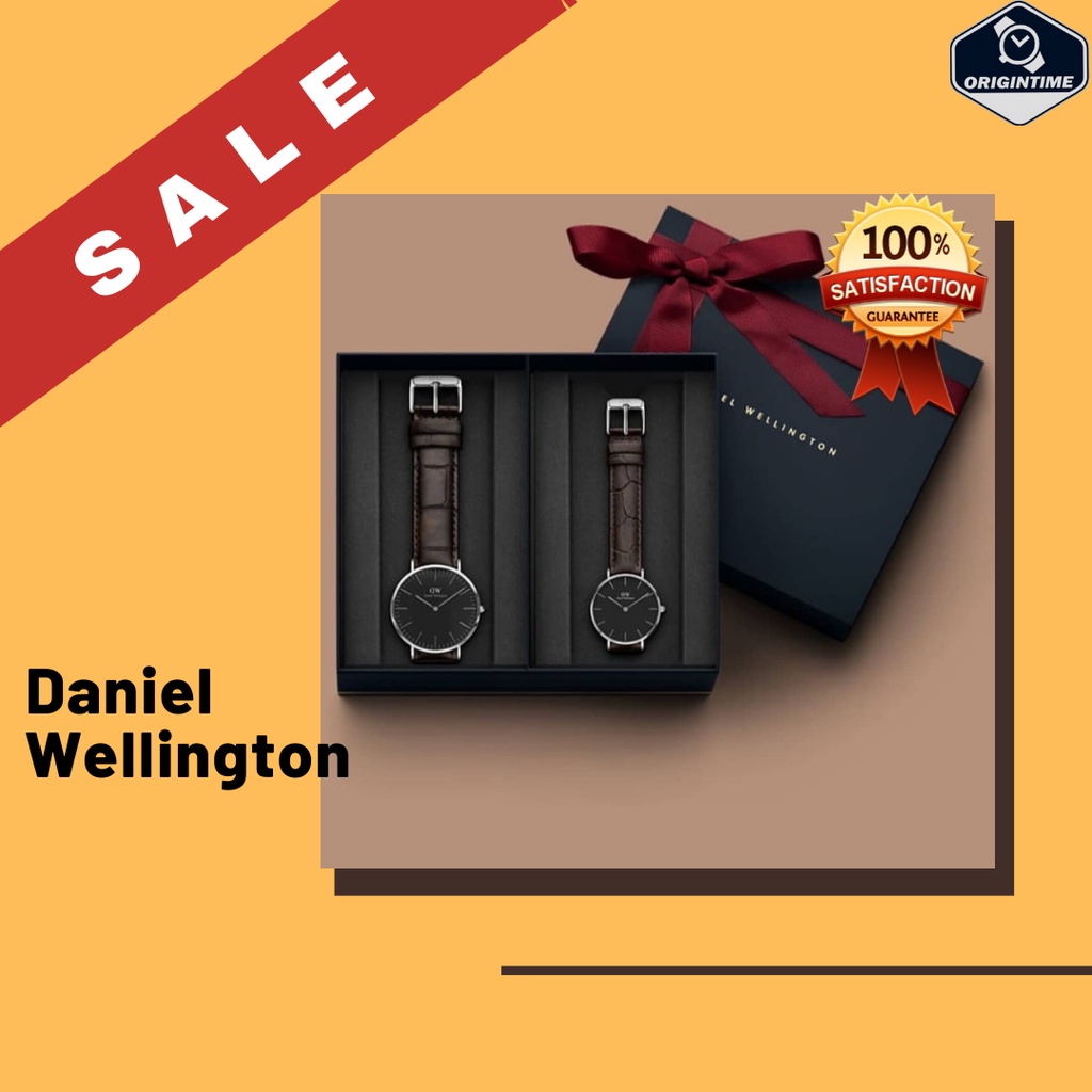 Jam Tangan DW Original GIFTSET COUPLE
