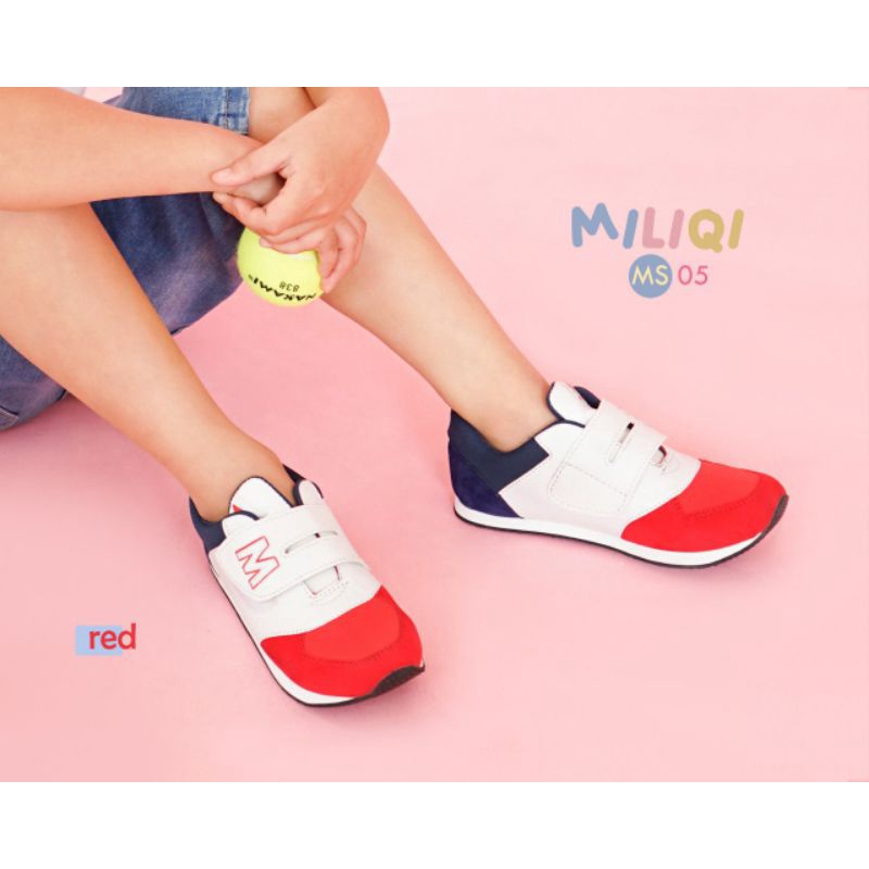 READY STOK sepatu Ms-05 Miliqi /sepatu anak terbaru /sepatu anak terkini