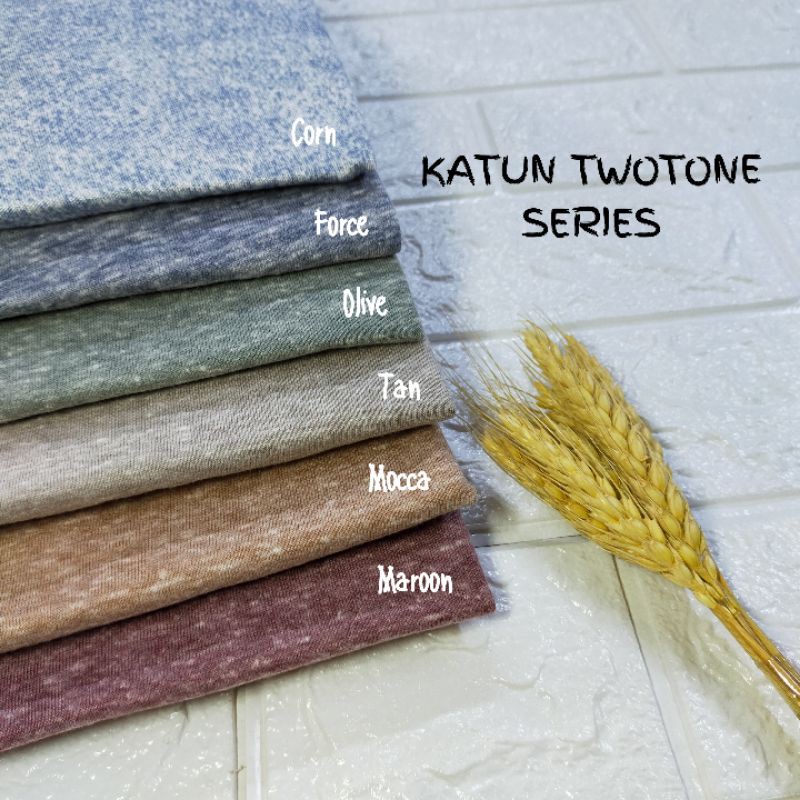 Hollysstuff Katalog Kaos Polos Bahan Katun Twotone Shopee Indonesia