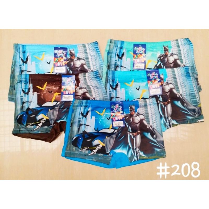 12 PCS BOXER ANAK LAKI GONTANO LUSINAN