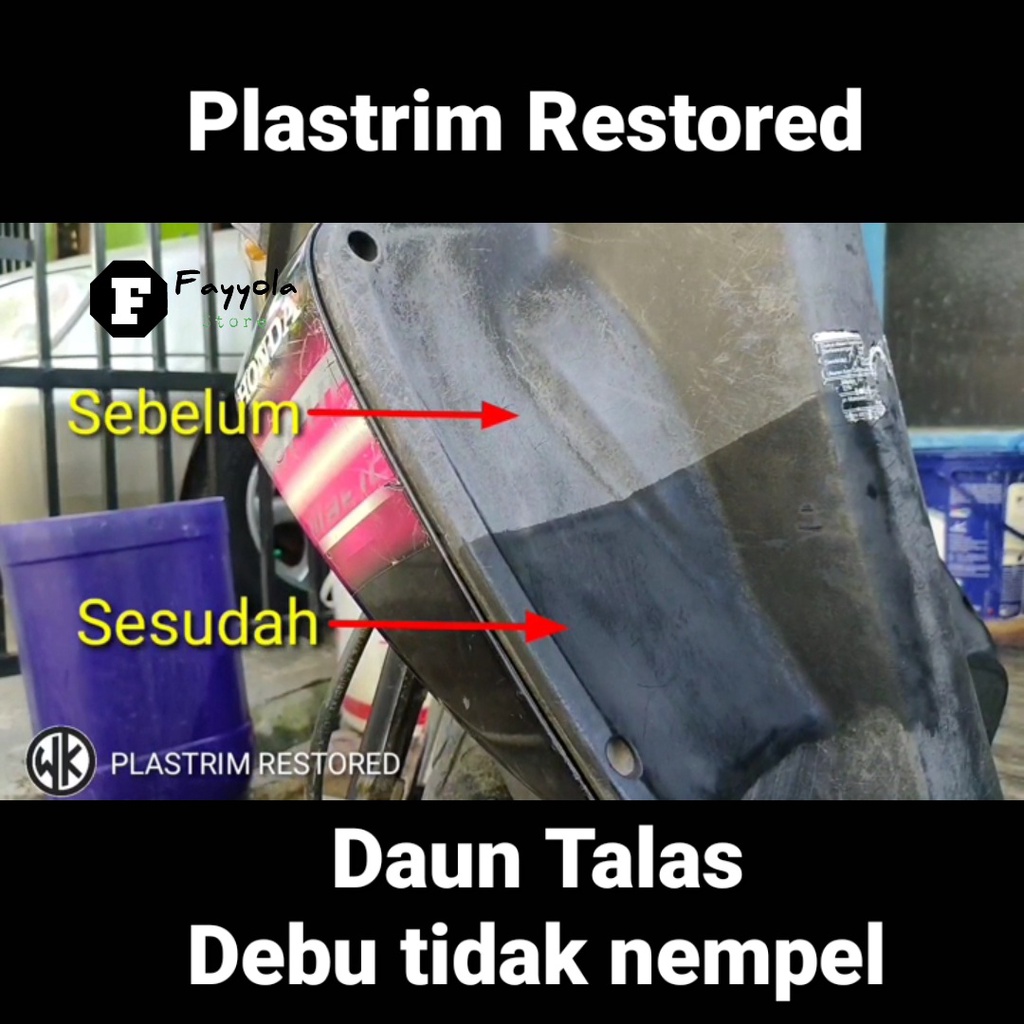 Penghitam Body Motor Permanen / Penghitam Dasboard / Penghitam Body Kasar / Plastrim Restored