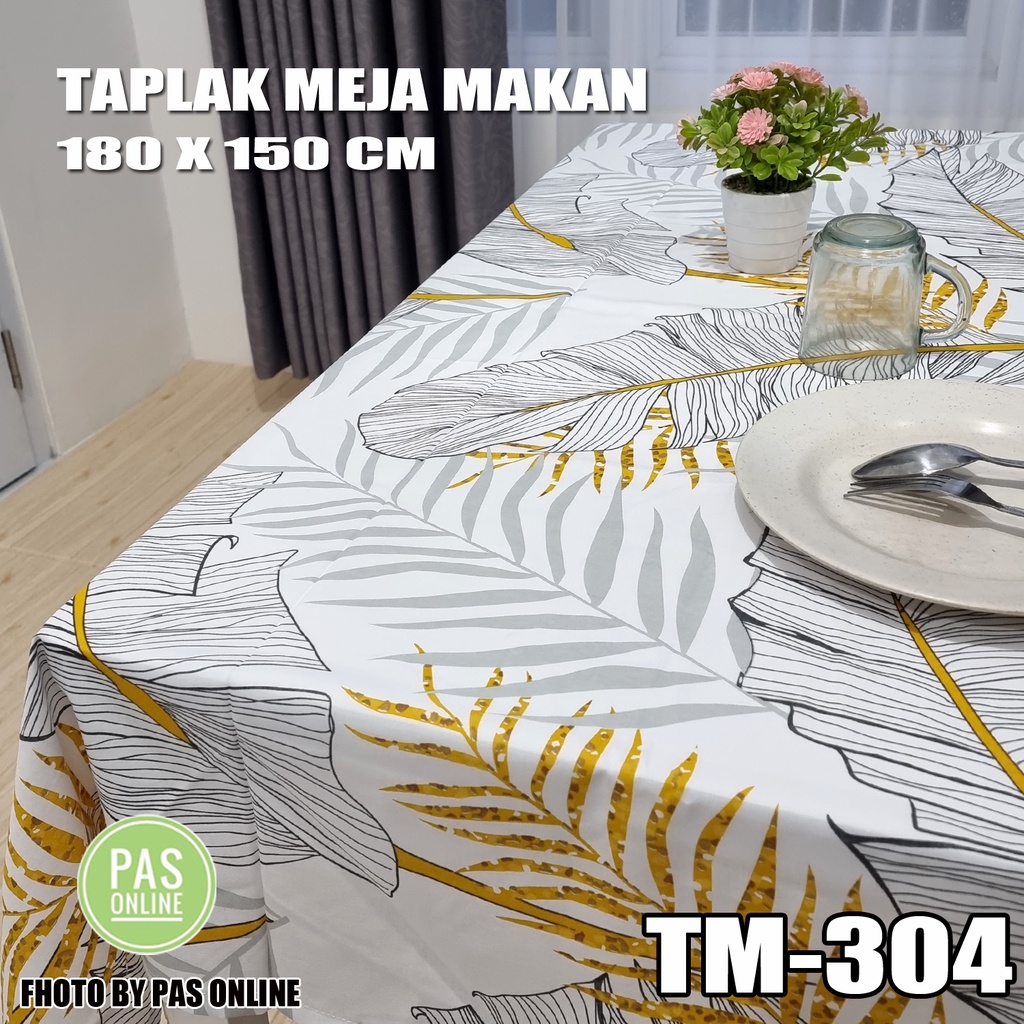 PAS ONLINE - TAPLAK MEJA MAKAN 180X150 CM