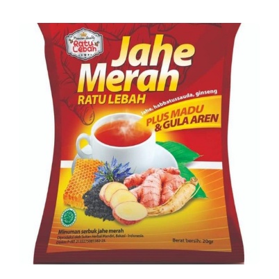 Jahe Merah Instan Sachet