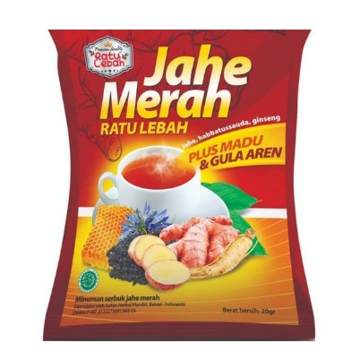 Jahe Merah Instan Sachet