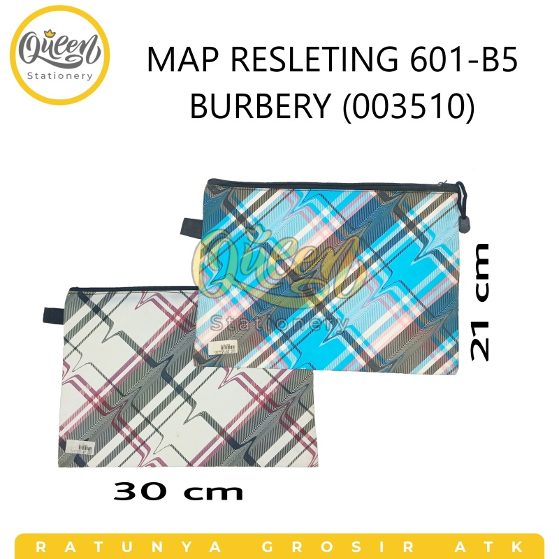 

1 PCS MAP RESLETING 601-B5 BURBERY (003510) - TEMPAT WADAH DOKUMEN FILE CATATAN ALAT TULIS