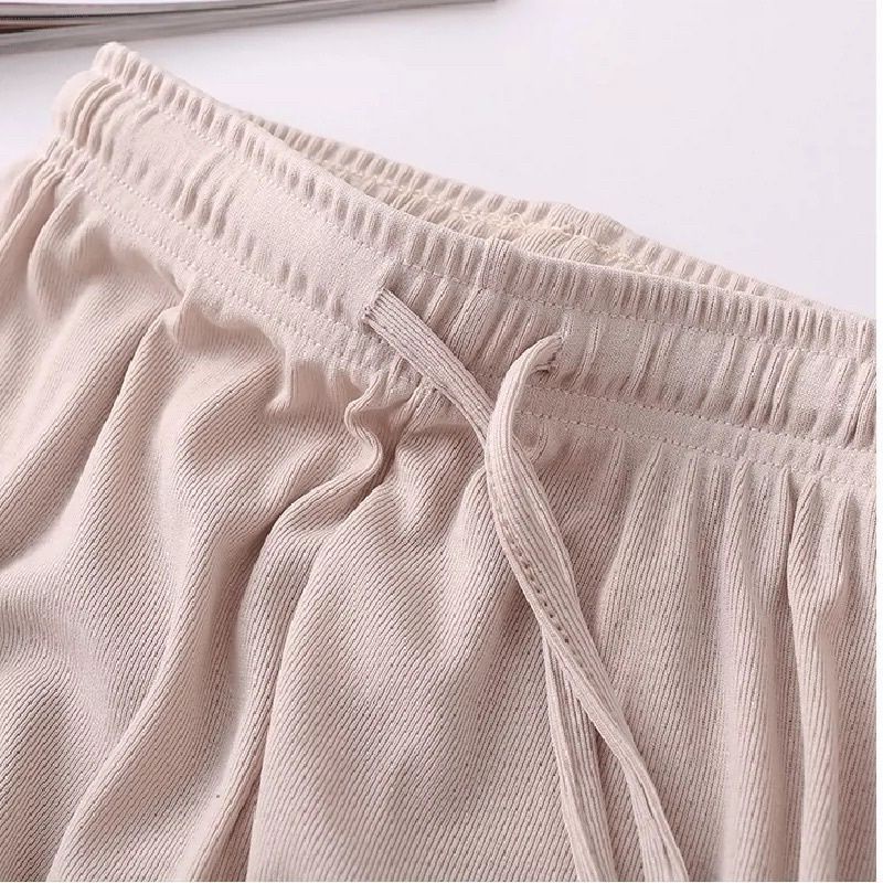 Korean Long Pants / Celana Kulot Korea Wanita Kekinian Hightwaist Fit S-XXL