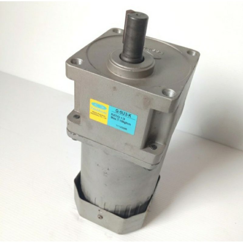 Dinamo Motor Gearbox Peeipoger 3Phase 120V 380 120W Ratio 1:3