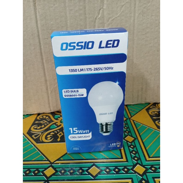 Lampu OSSIO LED 15 W Berkualitas,Tahan Lama Dan Terang