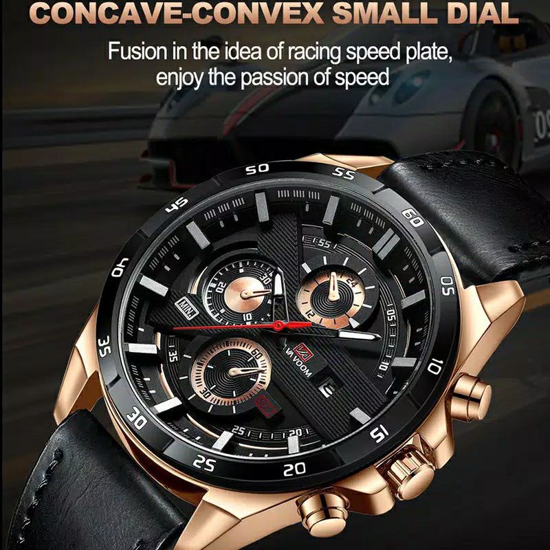 JAM TANGAN PRIA KULIT TERBARU KEREN N ELEGAN