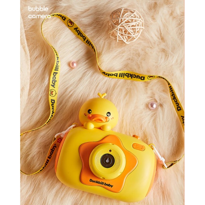 Bubble Camera Duck mainan buble bebek lucu