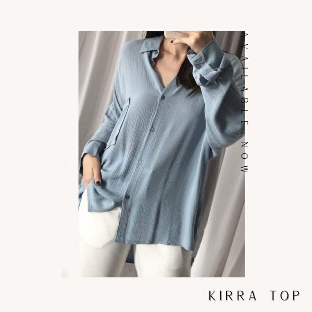 AFI - EC - ⭐️PREMIUM RAYON DIAMOND⭐️ Kirra Shirt (LD 106 cm)