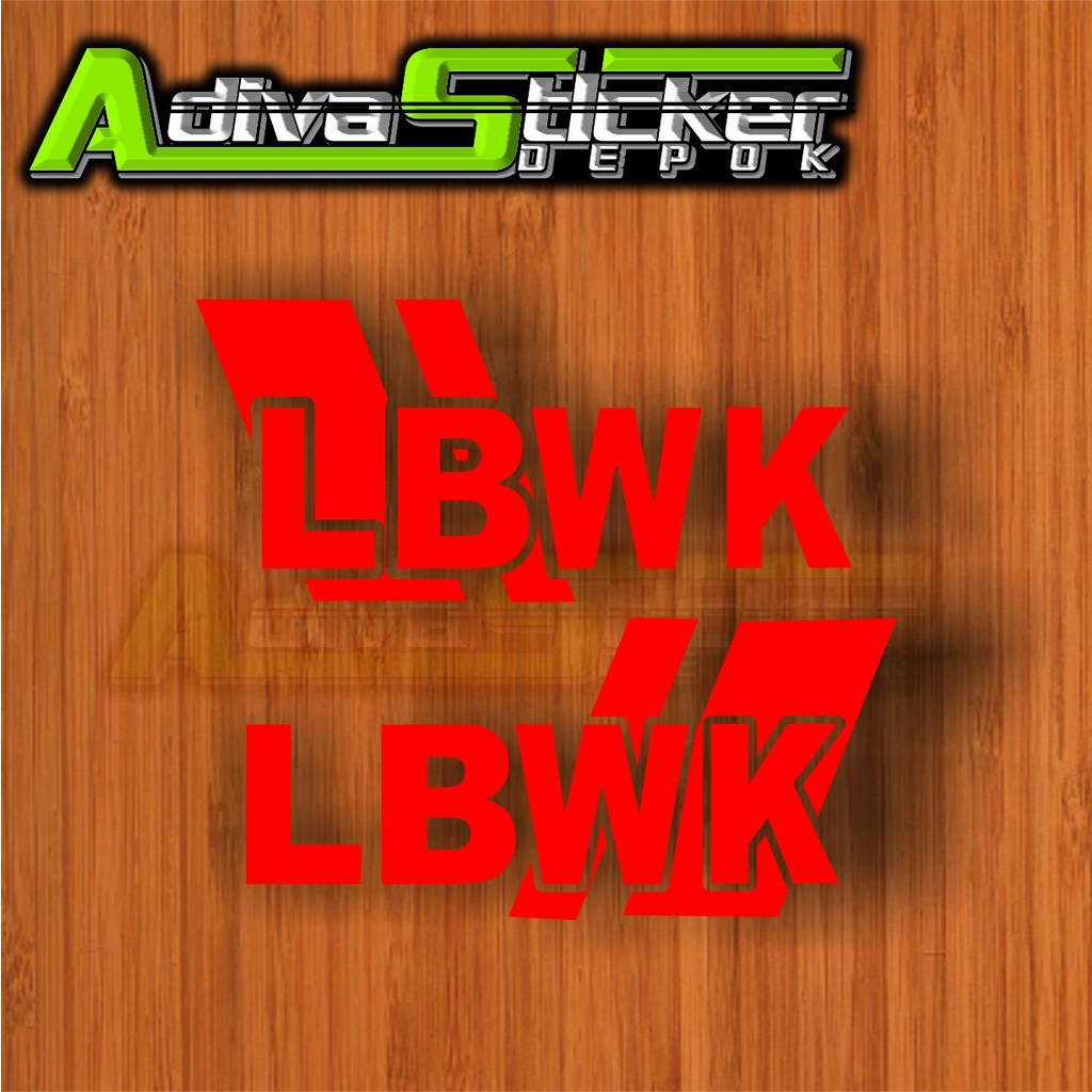 STIKER CUTTING MOBIL LBWK