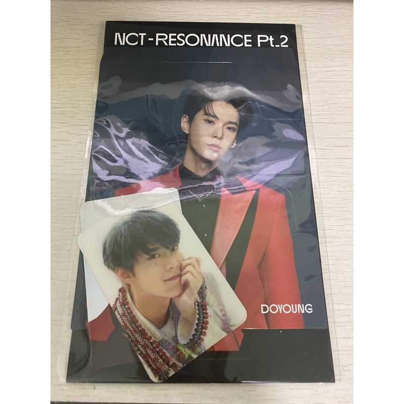 SEALED holo lenti standee doyoung nct 2020 127 hologram lenticular resonance part pt 2