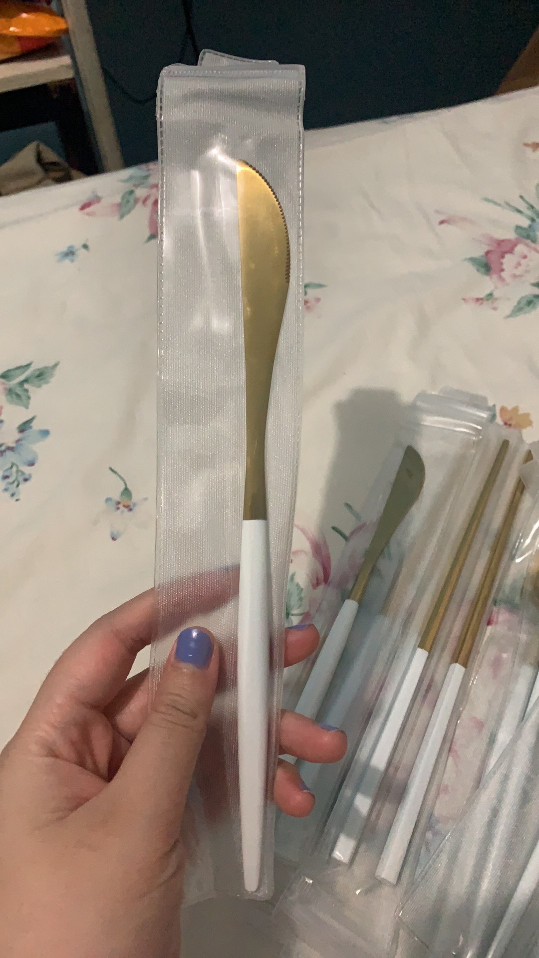 [satuan] Cutlery Set Sendok Garpu Pisau Alat Makan Mewah