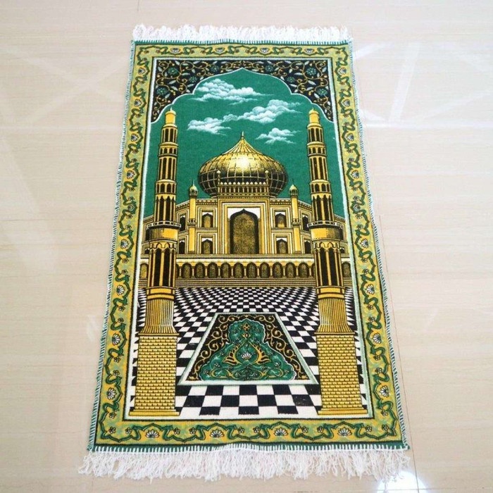 SAJADAH WOL Perlengkapan Sholat Sajadah Traveling Sajadah Dewasa