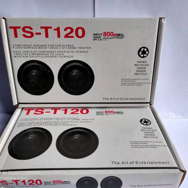 Twitter audio mobil TS - T120