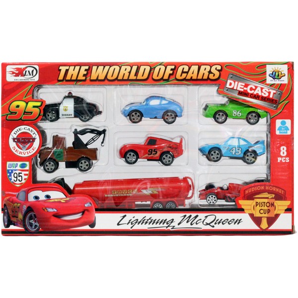 Diecast Cars Lightning McQueen Model-B