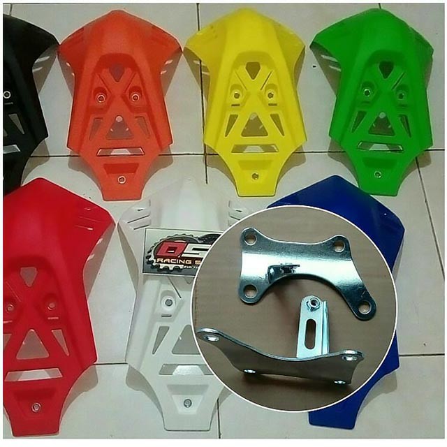 Cuci gudang Cover Bawah Mesin KLX 150 BF