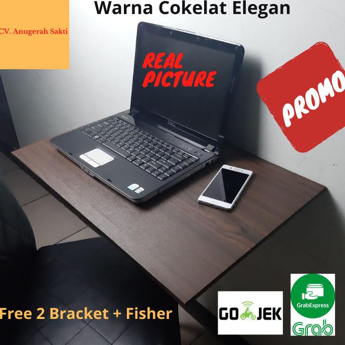 Meja Lipat Dinding + Meja Lipat + Meja Kerja