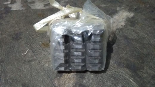 K11-80 Inside Jaw Chuck Self-centering Metal Lathe Chuck Jaws Metal Processing Tool 3pcs/pair