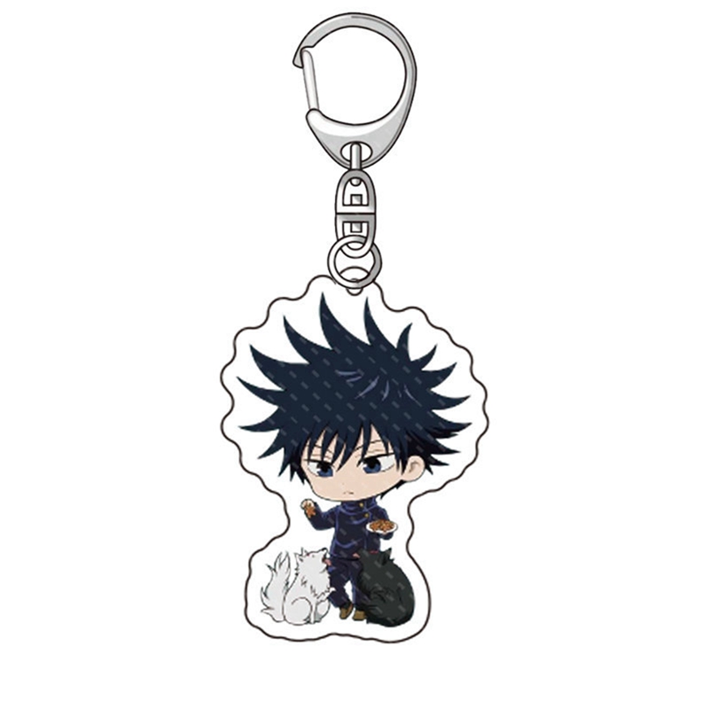 Jujutsu Kaisen Gantungan Kunci Akrilik Bentuk Fushiguro Megumi Charms