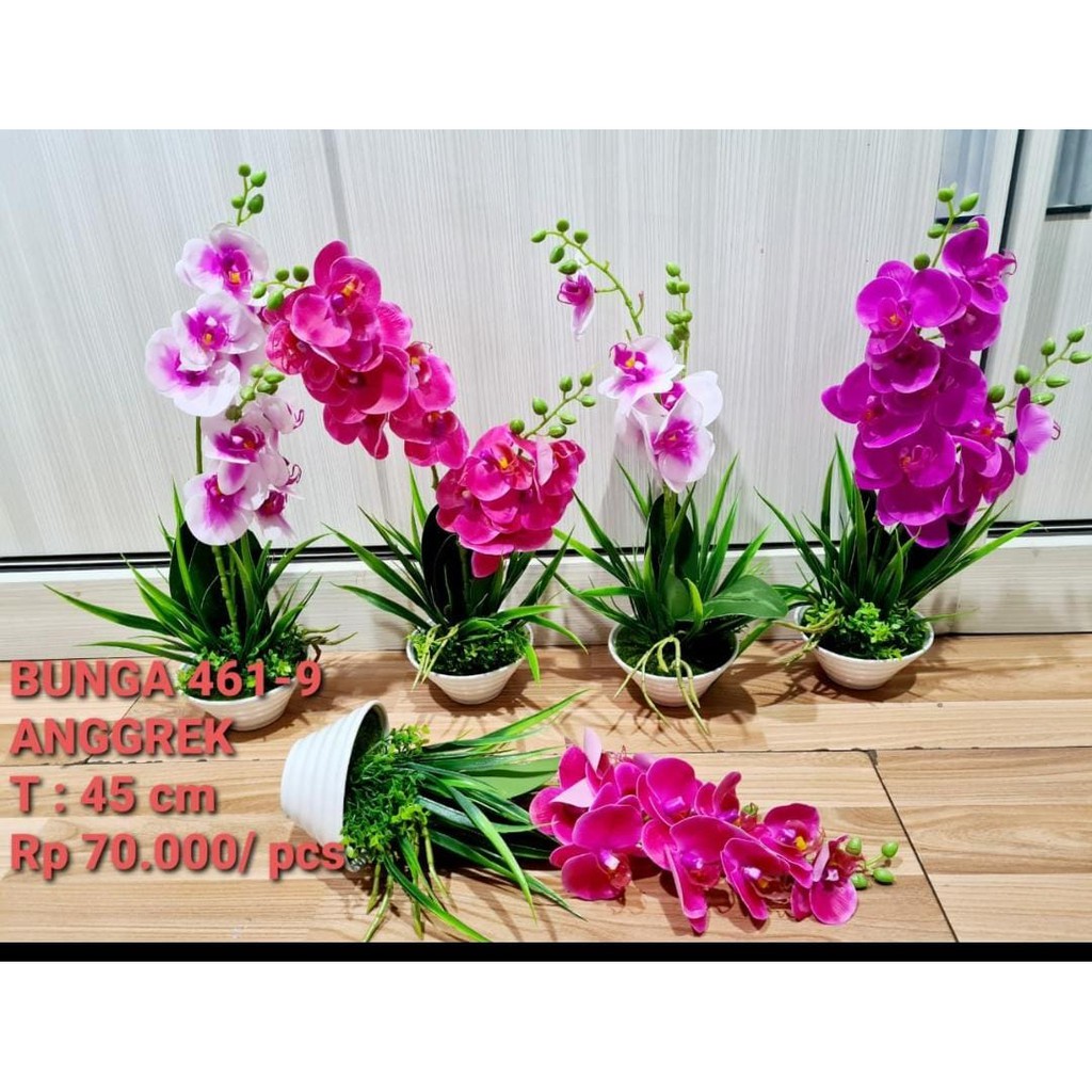 

bunga anggrek pot 461-9 pot plastik