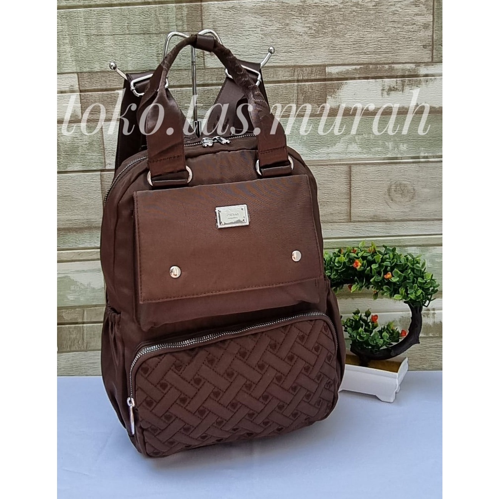 RANSEL WANITA CHIBAO IMPORT BORDIR MUAT LAPTOP 14 INCH 2IN1  22#