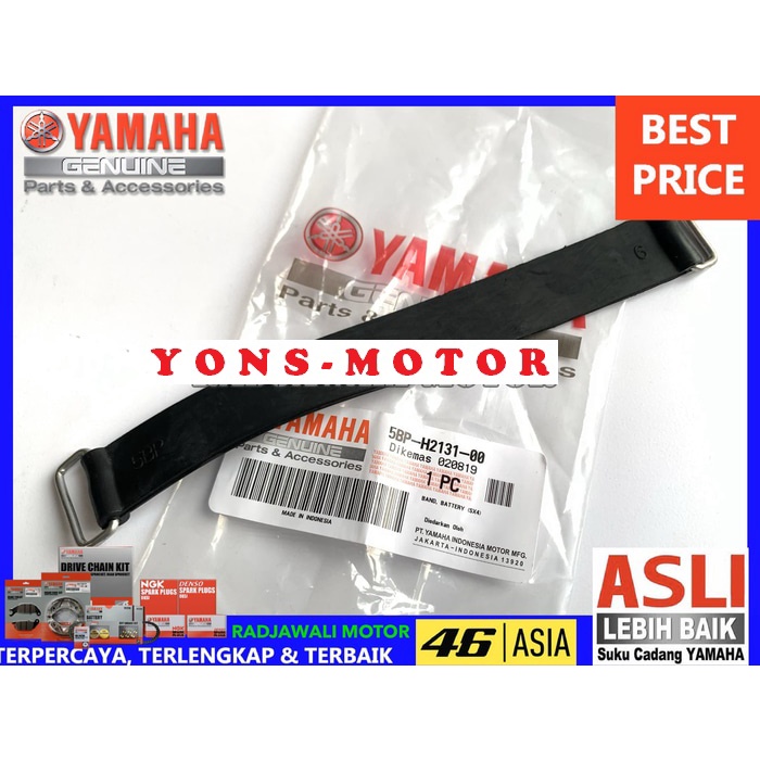 KARET AKI SCORPIO ASLI YAMAHA