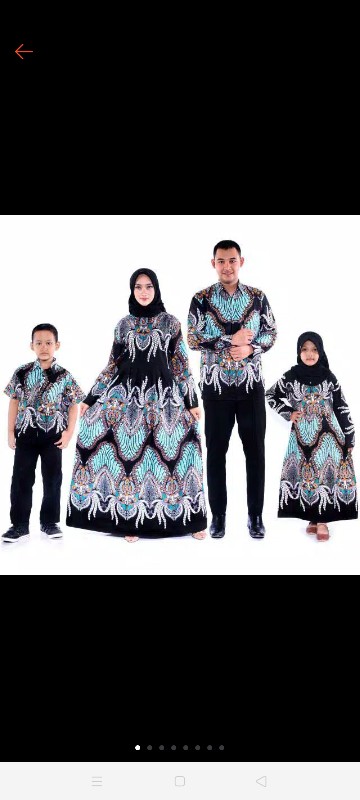 Sarimbit Batik Couple Bahan Katun Seragam Keluarga M L Xl Xxl 3l 4l 5l Ld 110 Ld 120