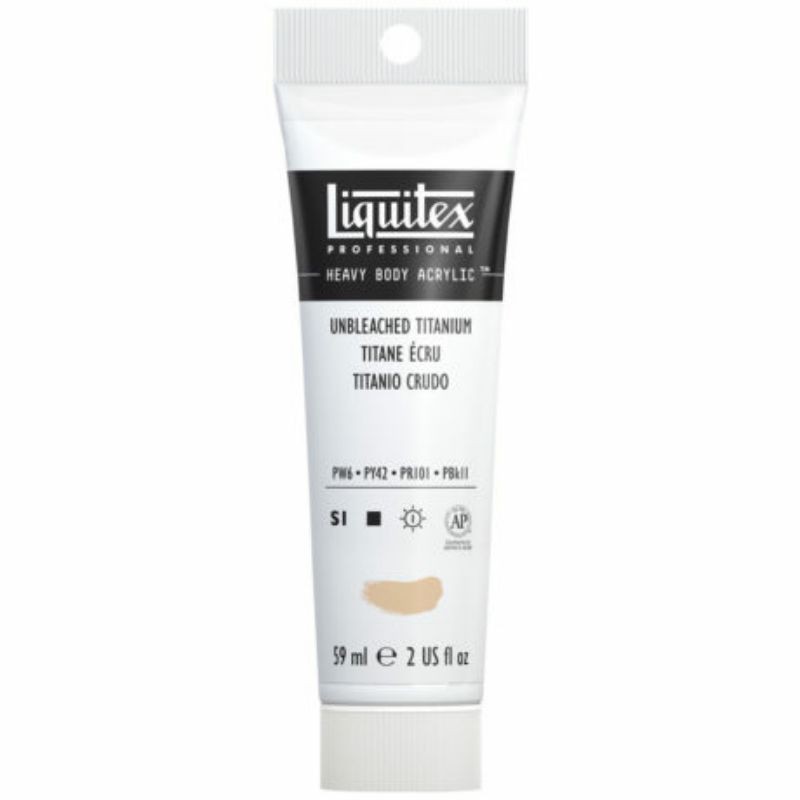 

Cat Akrilik Heavy Body 59 ml Unbleached Titanium Liquitex Professional
