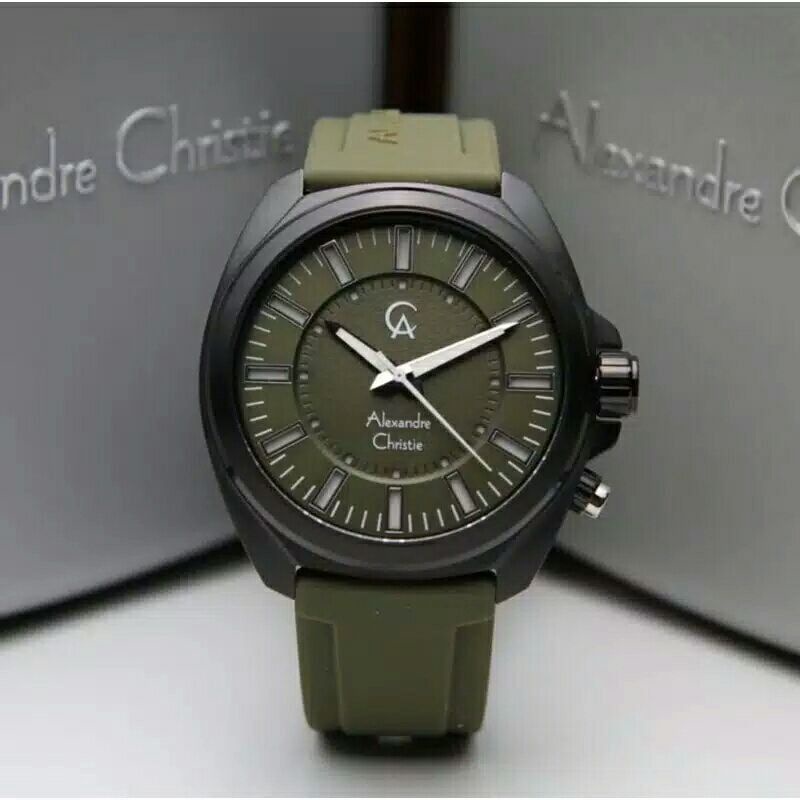 Jam Tangan Pria Alexandre Christie 8631MH Original