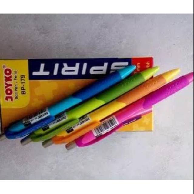 

Pulpen Joyko Bp 179 Spirit Atau Bp193 Zest Joyko Lusinan