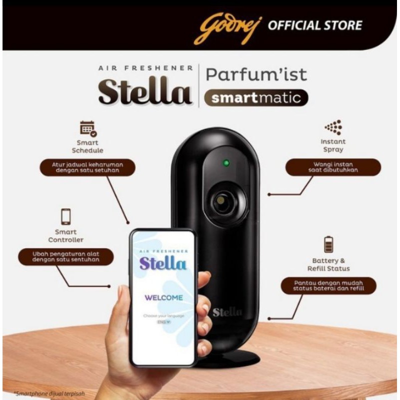 STELLA Parfum'ist Smart Matic + refill 225ml