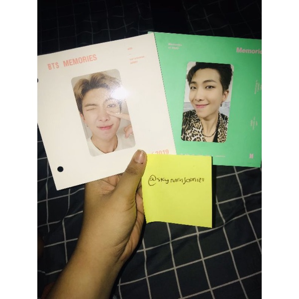 BACA DESKRIPSI Memories blu-ray 2018  2019 2020 RM namjoon photocard bts official