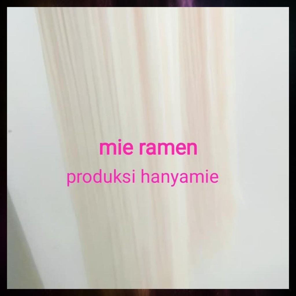 

MIE RAMEN MENTAH HANYAMIE ISI 10 PC