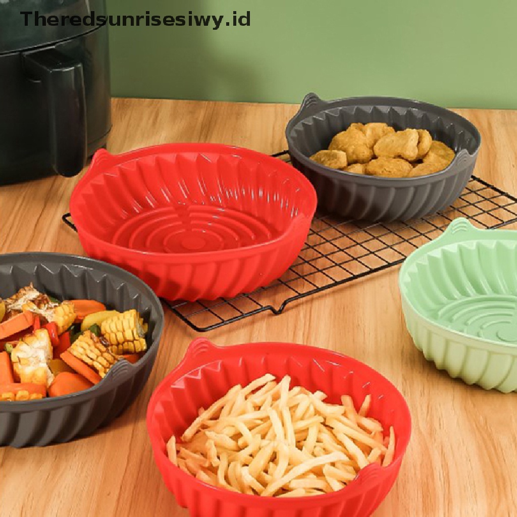 # Alat Rumah Tangga # Keranjang Air Fryers Pizza Ayam Ukuran 19 / 22cm Untuk Oven