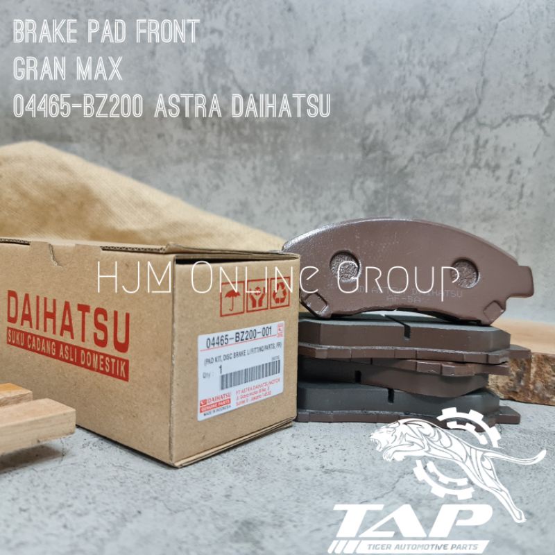 BRAKE DISC PAD - KAMPAS REM DEPAN GRAND MAX GRANMAX LUXIO