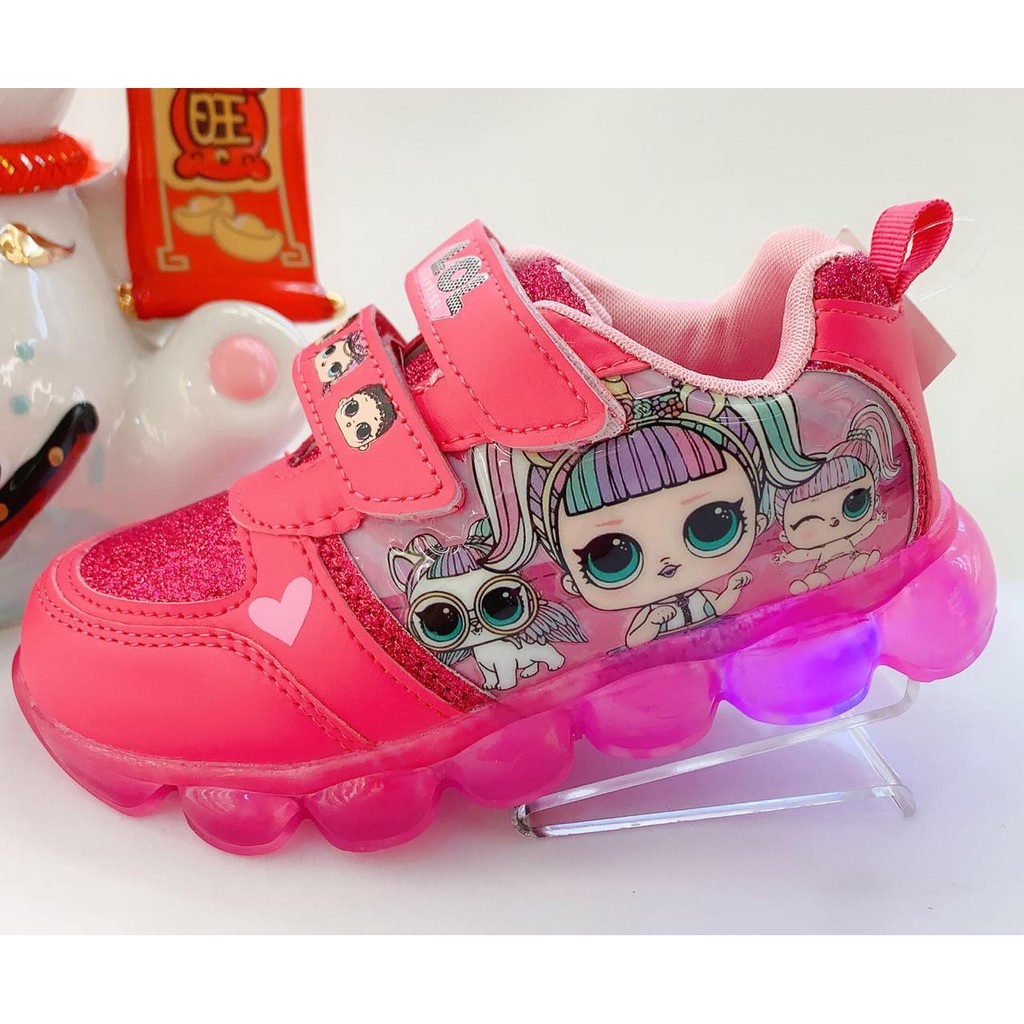 (LOLI-JKT) 366 Sepatu LOL AVENGERS LED Anak Terbaru Size 28-33