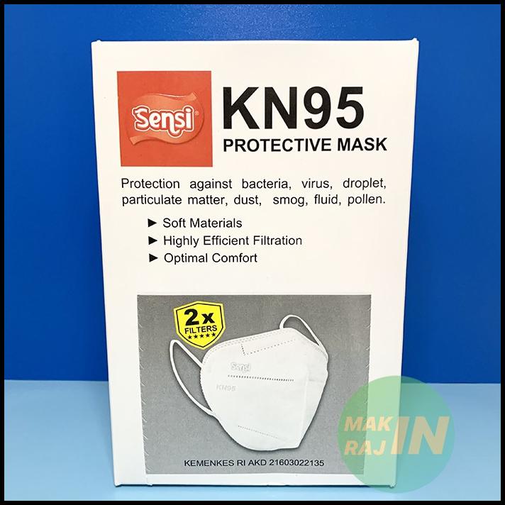 [Kn95] Sensi 6-Ply Kn95 Mask [Box Isi 20 Pcs Masker Kn 95]