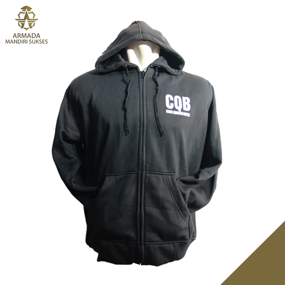 Hoodie Close Quarter Battle Ritsleting - Sweater CQB Ritsleting