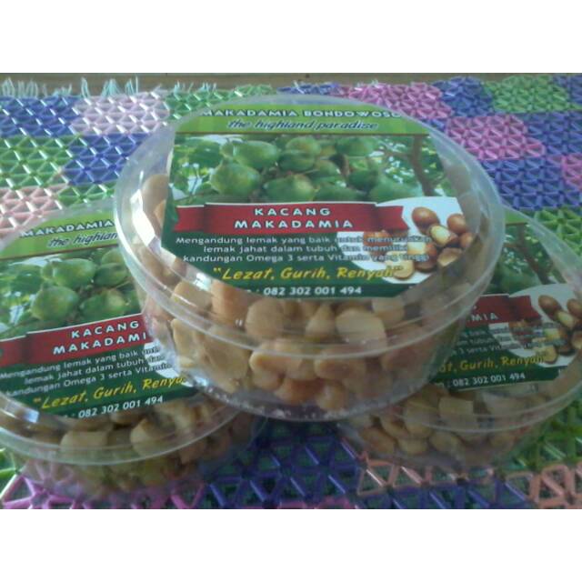 

Fried Salted Makadamia 90K / 250gr