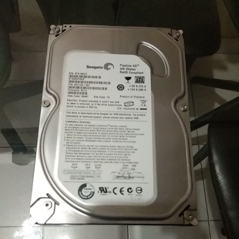 Hardisk PC SATA 320GB 3.5&quot; MIX Second