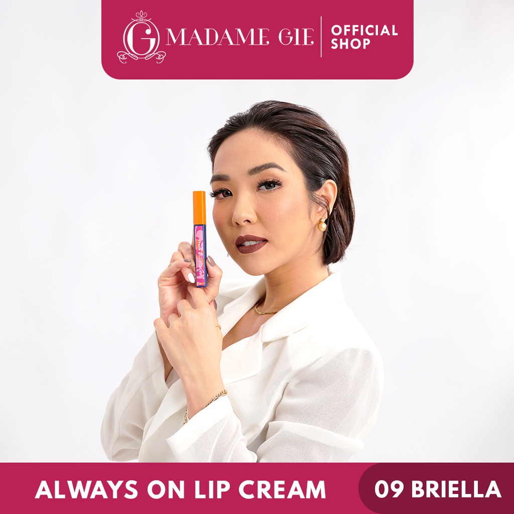 Madame Gie Always On Lip Cream - MakeUp Lip Cream Lipstik