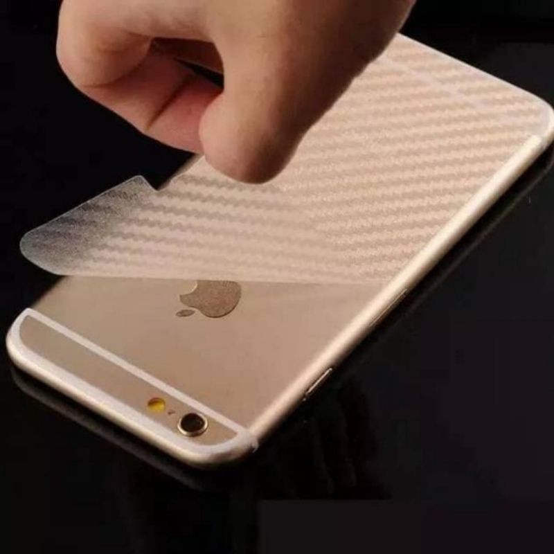 SKIN CARBON FOR IPHONE 6 6G 6S IPHONE 6 PLUS 6S PLUS ANTI GORES BELAKANG